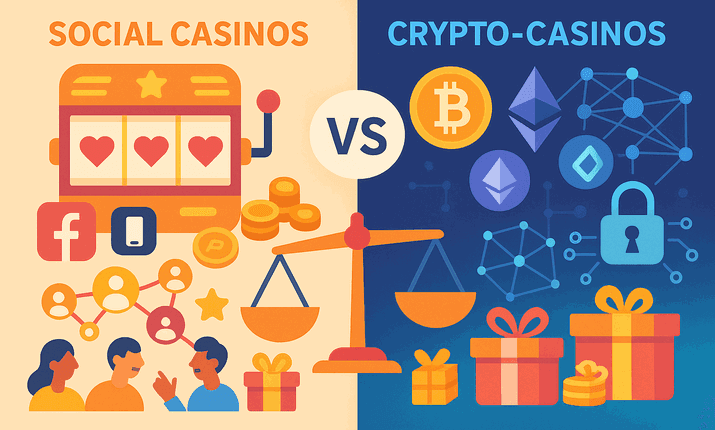 Social Casinos vs. Crypto-Casinos