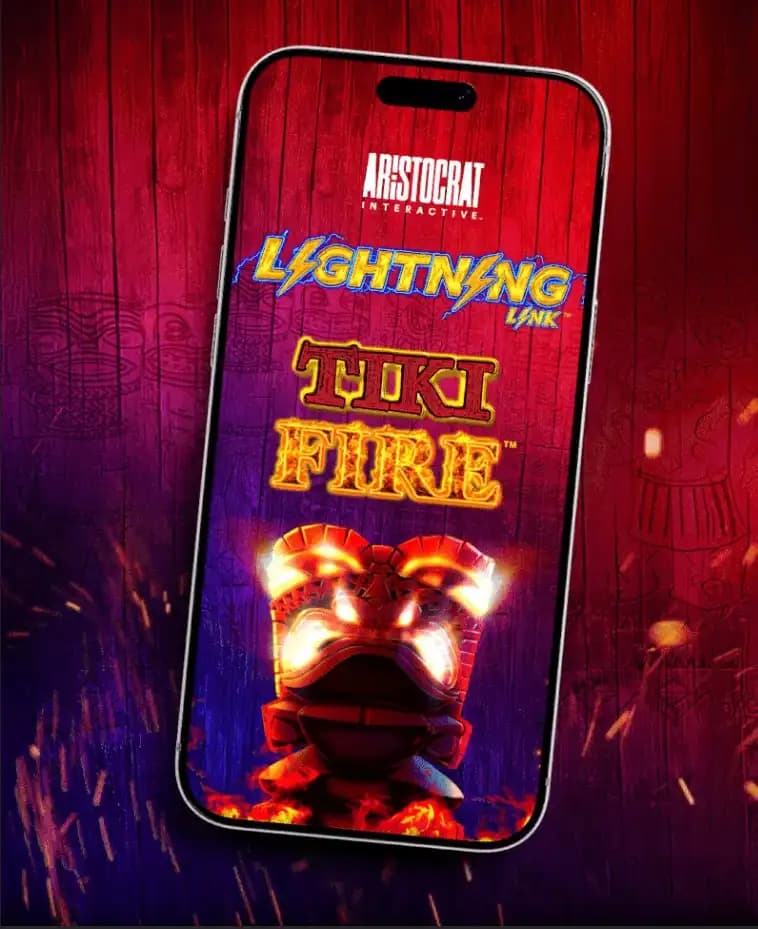 Aristocrat Interactive launches Tiki Fire for Lightning Link across North America