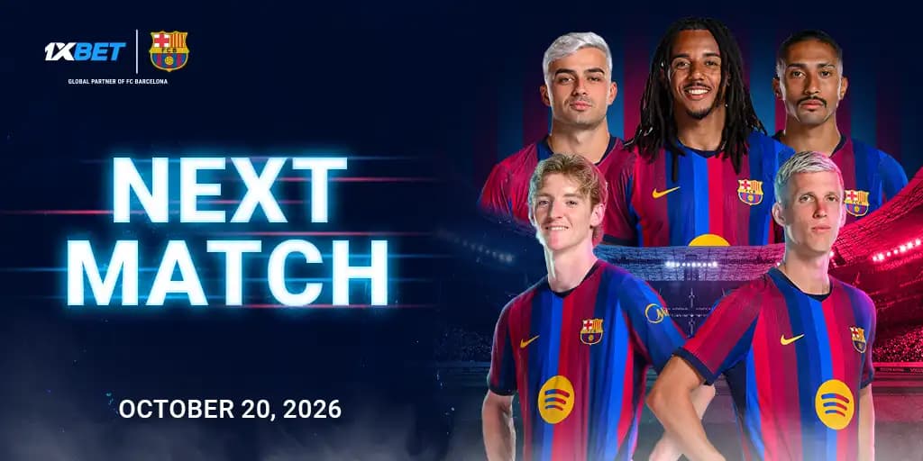 FC Barcelona faces a tough test against PSG: big European night with 1xBet!