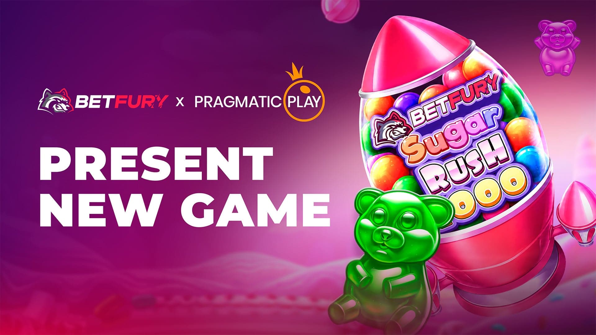 BetFury launches branded version of Pragmatic Play's Sugar Rush 1000 slot