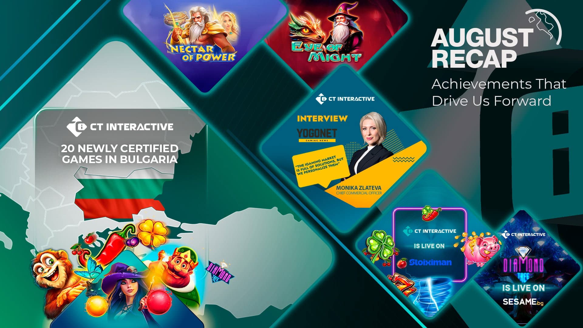 CT Interactive expanded game portfolio and market reach in August