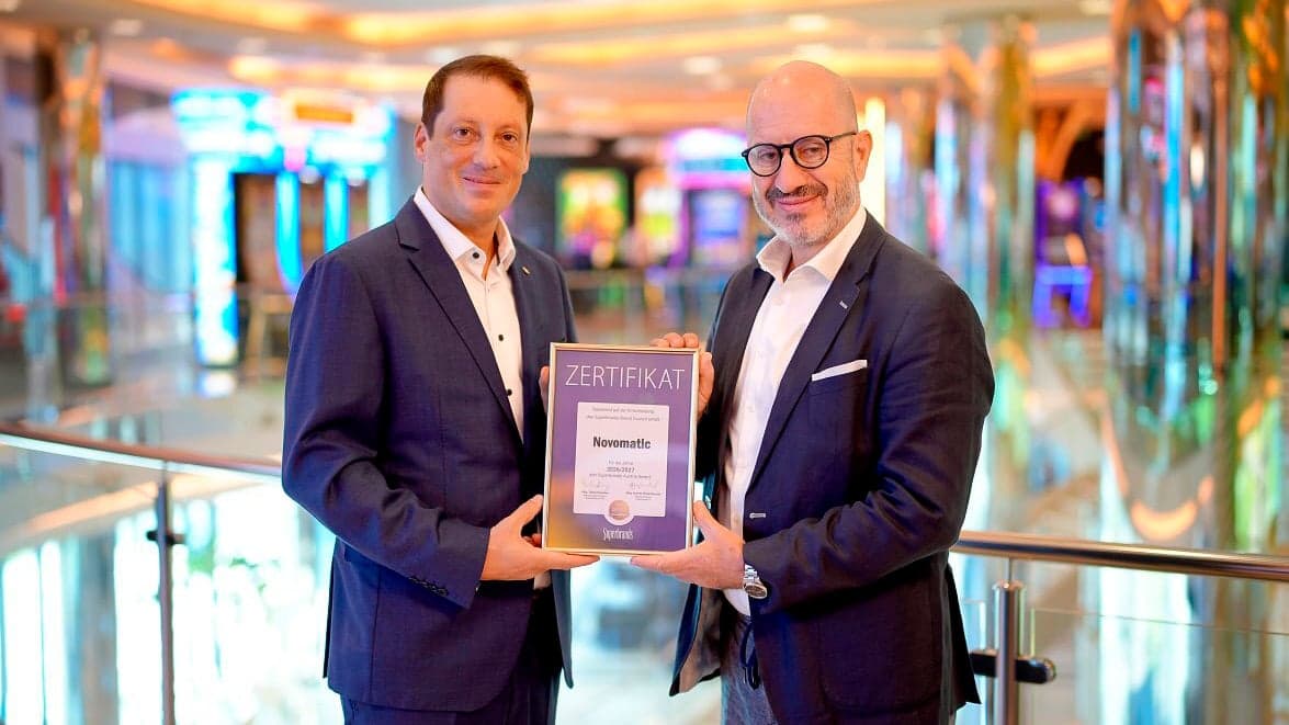 NOVOMATIC named Business Superbrand Austria for 2026/2027