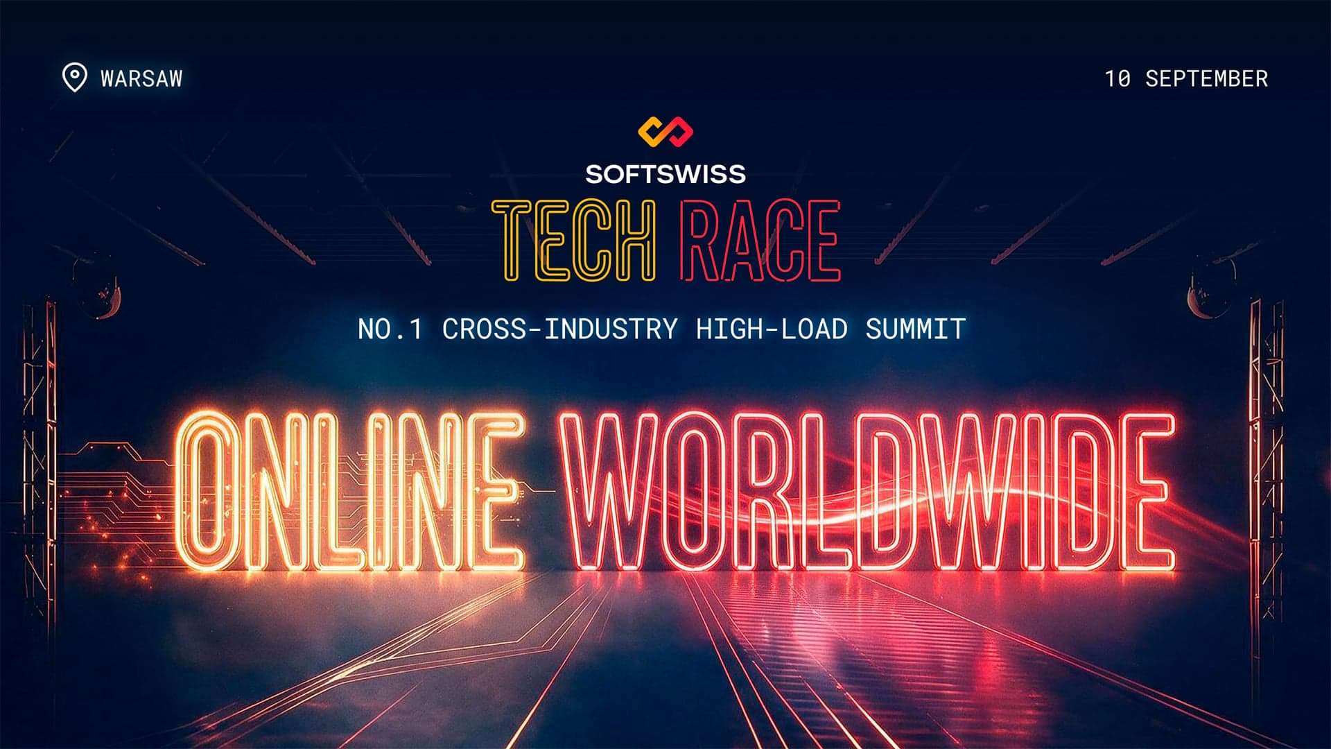 SOFTSWISS' Tech Race Summit to stream technology sessions worldwide