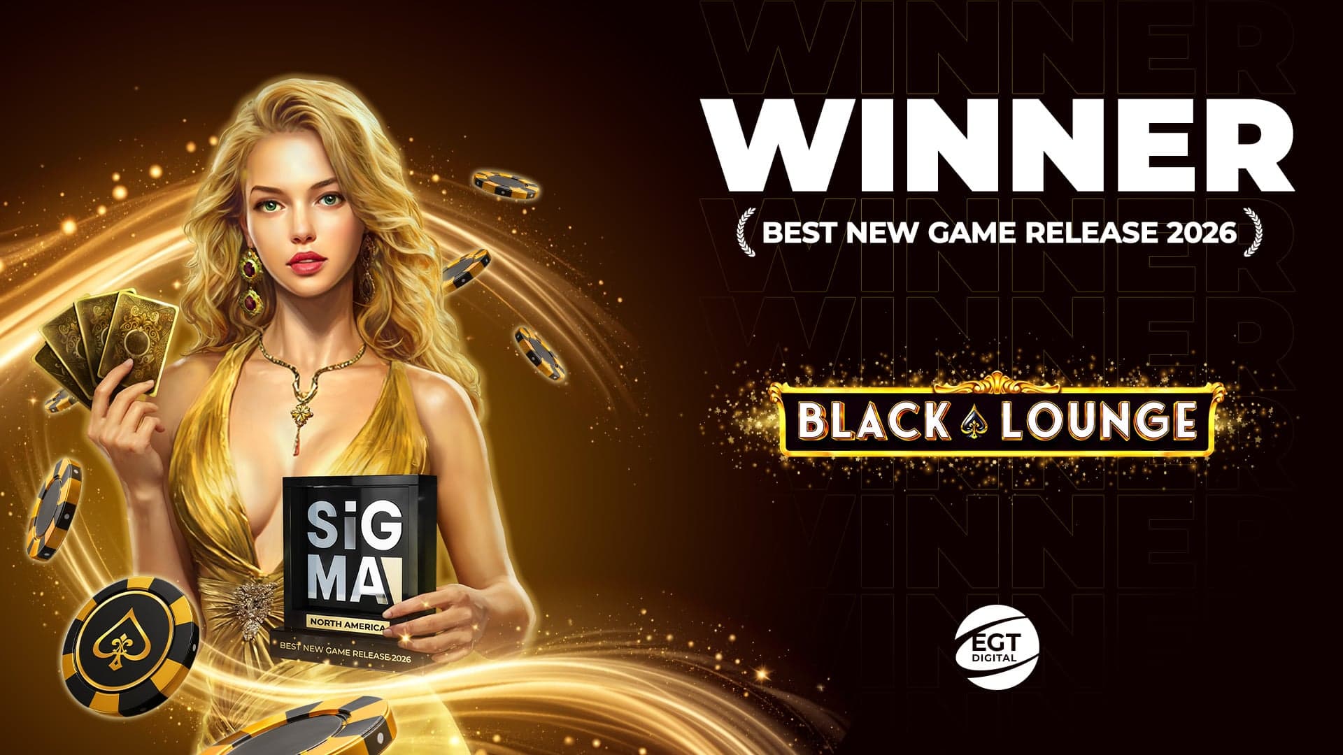 EGT Digital's Black Lounge wins Best New Game Release 2026 title at SiGMA North America