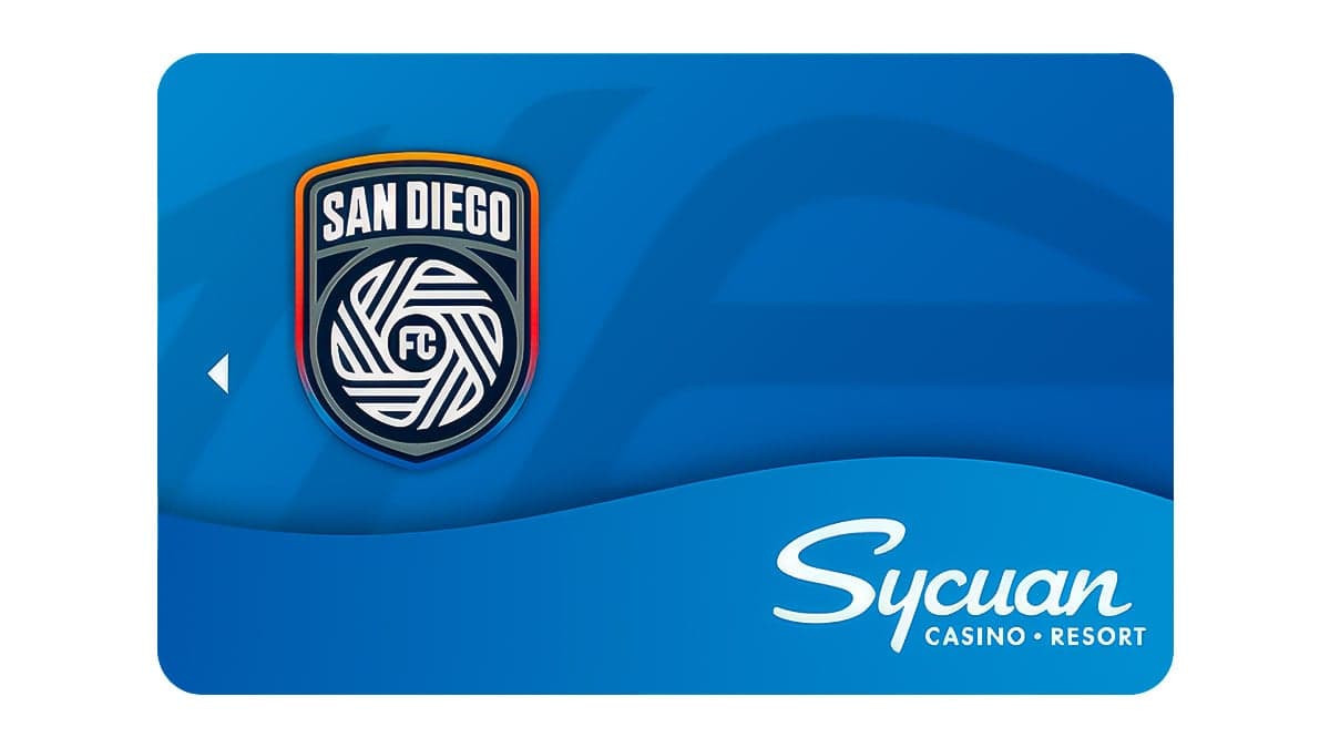 Sycuan Casino Resort and San Diego FC roll out SDFC Club Sycuan Card