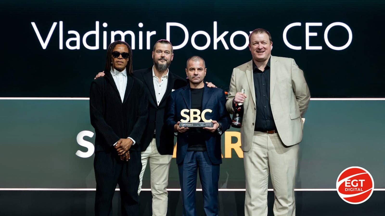 EGT Digital CEO Vladimir Dokov named Leader of the Year at SBC Awards 2026
