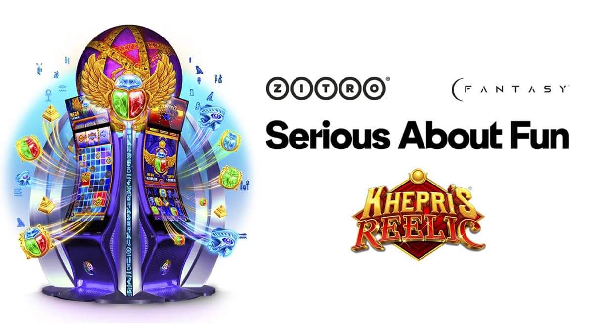 Zitro launches new game Khepri’s Reelic on its Fantasy cabinet