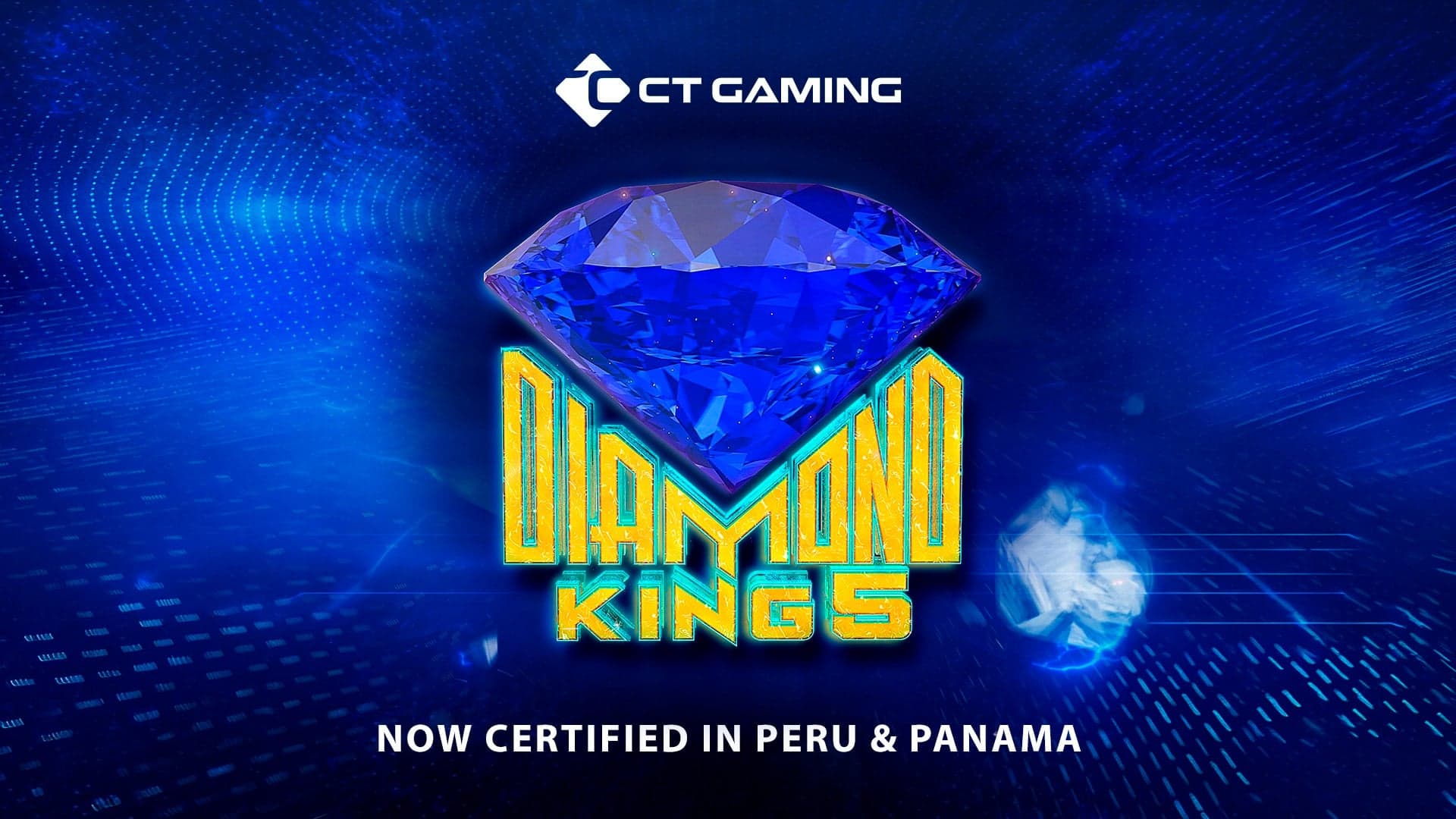 CT Gaming's Diamond King 5 certified for Peru and Panama