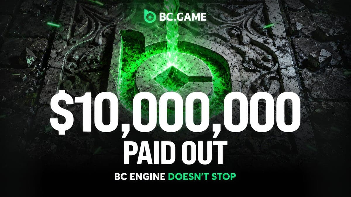 BC.GAME reports over $10 million in BC Engine rewards six months after launch