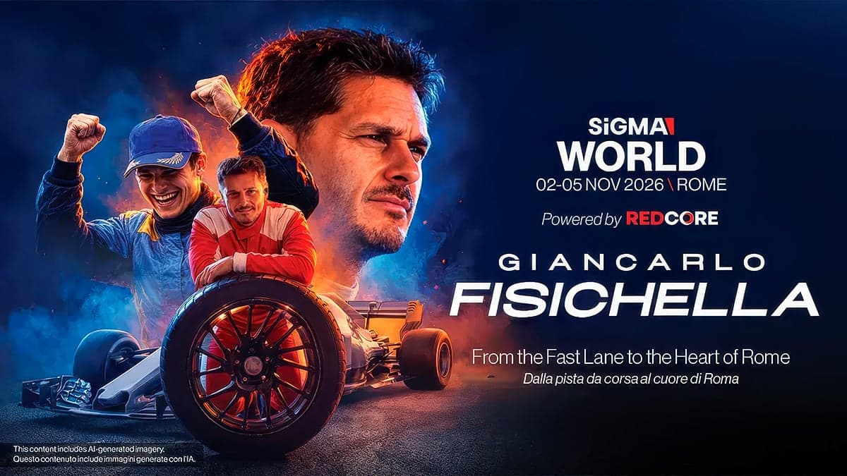 Former F1 driver Giancarlo Fisichella to attend SiGMA World in Rome on November 3