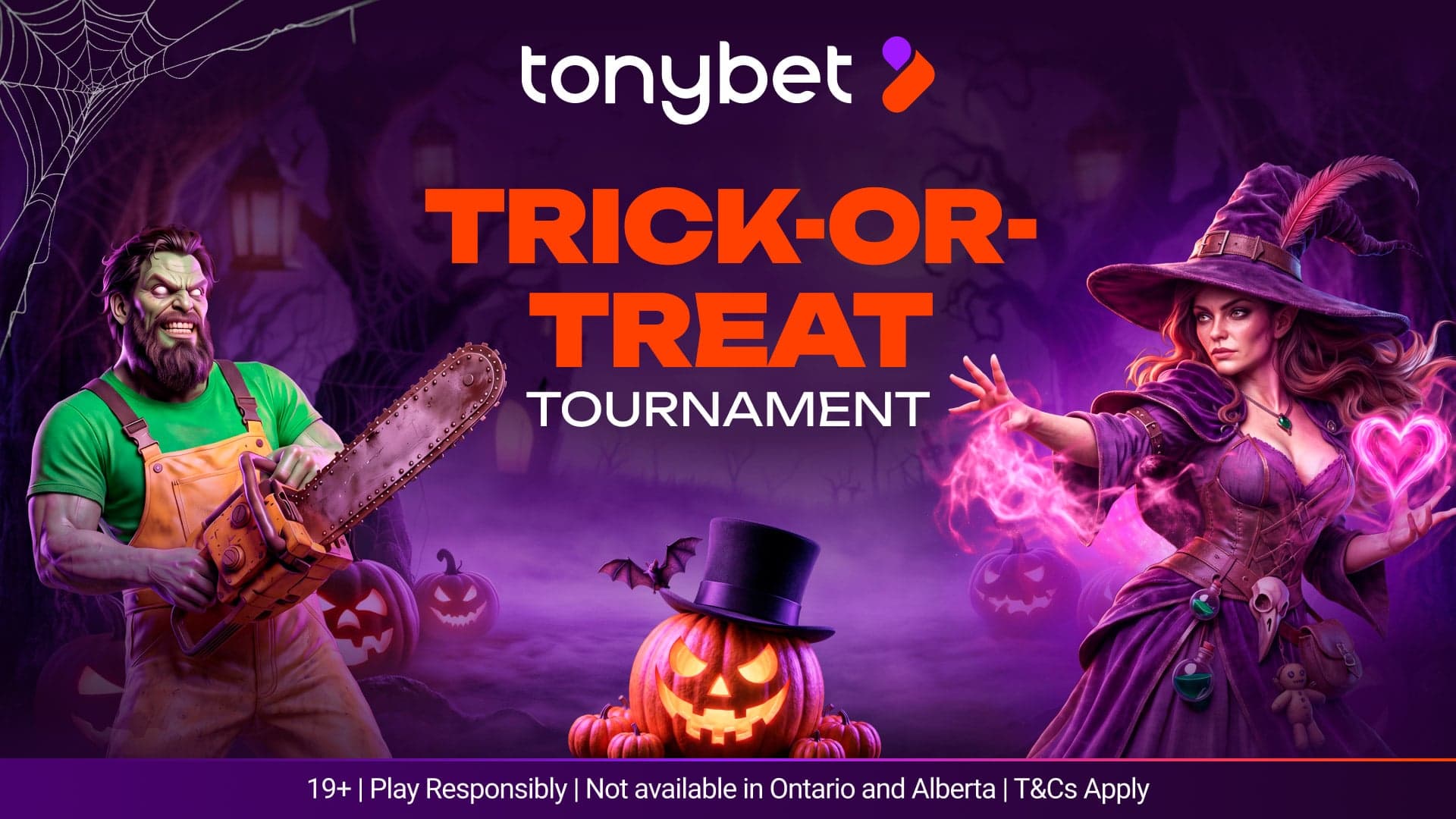 Tonybet launches Halloween casino tournament in Canada