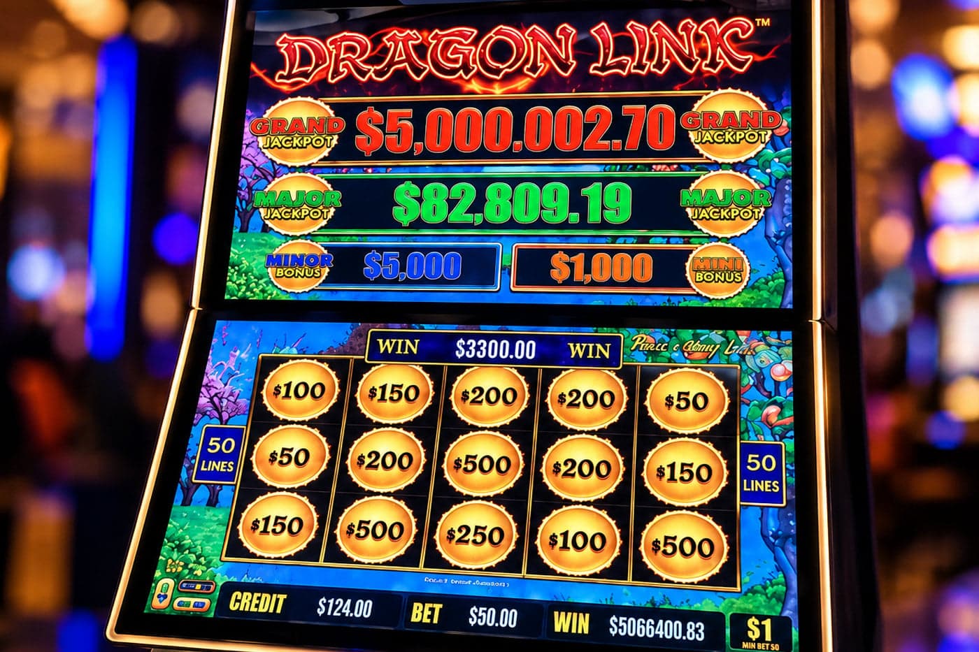 Aria Player Turns $50 Bet Into $5 Million Dragon Link Jackpot